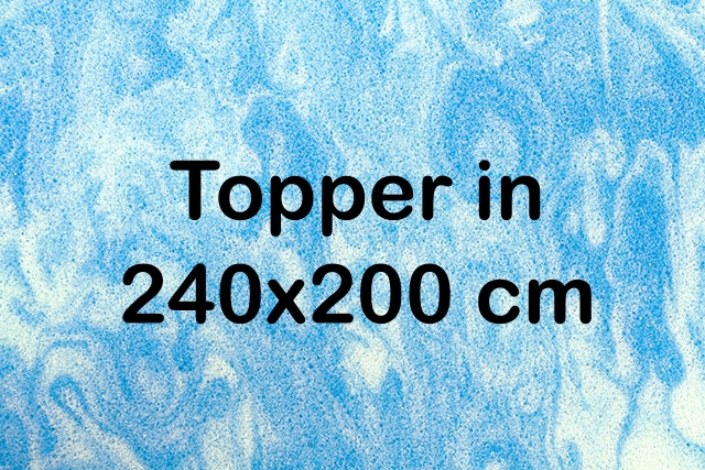 Topper 240x200 cm